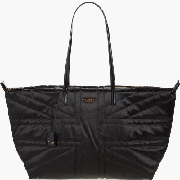 Kurt Geiger Recycled Union Jack Shopper Tote Bag - Picture 1 of 9